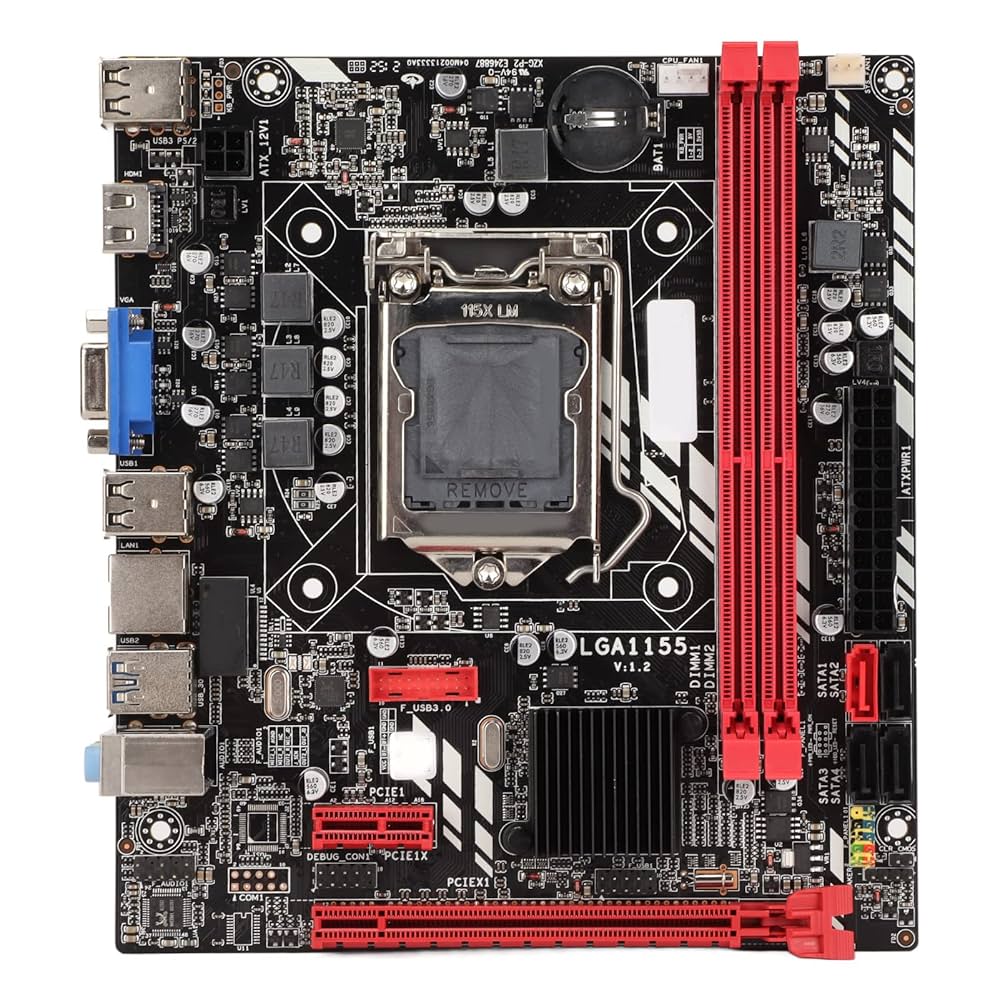 Amazon | LGA 1155 マザーボード、DDR3 コンピュータ
